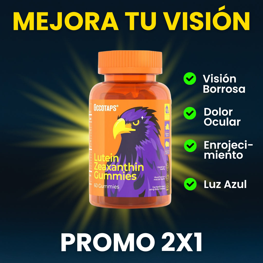 Gomas de Luteina 2x1