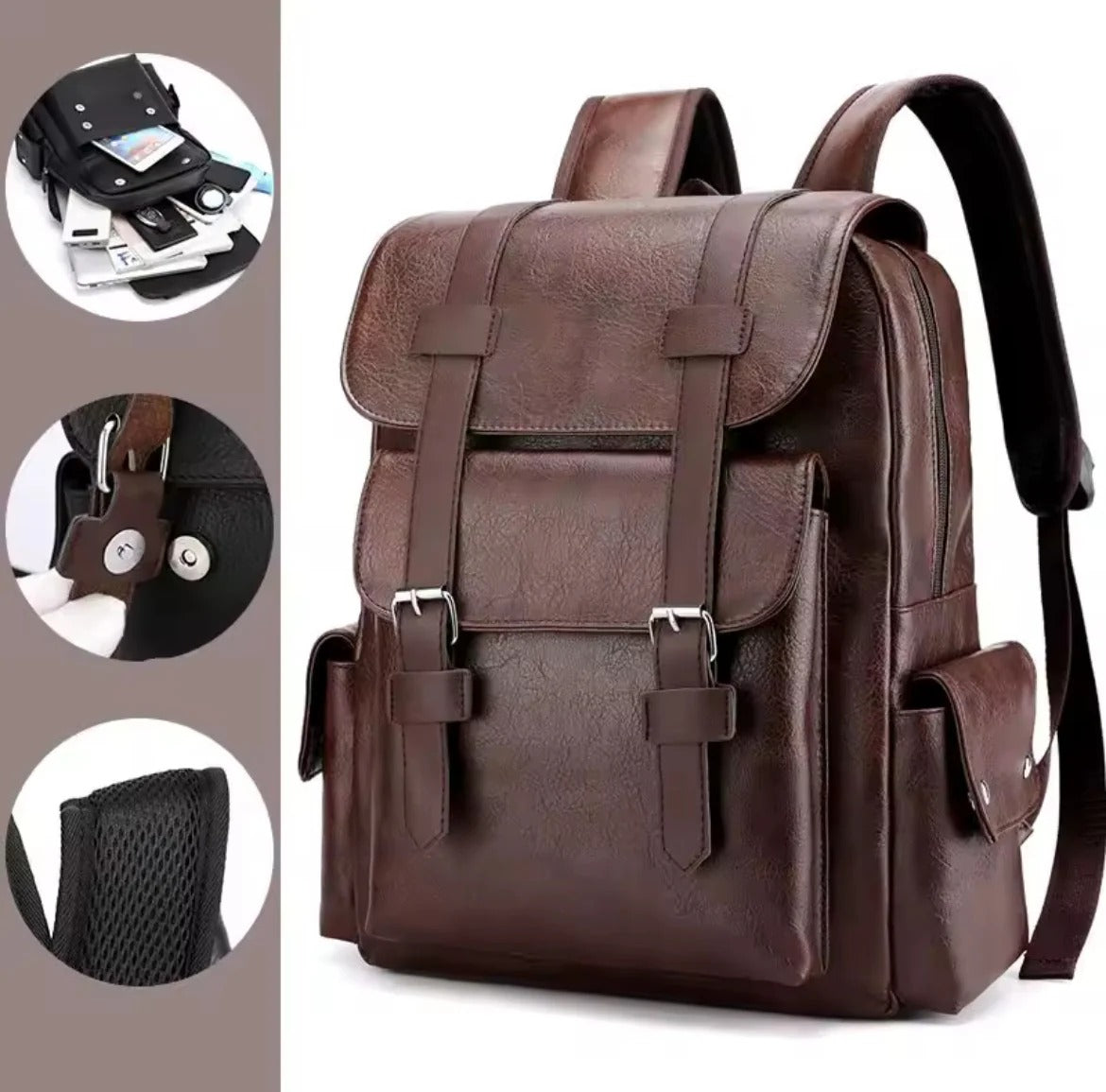 Bolso de cuero vintage